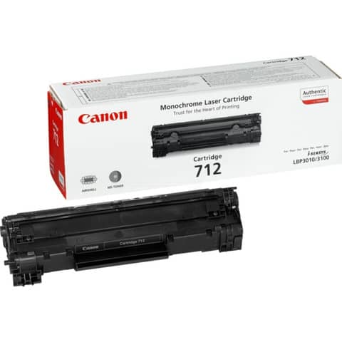 Toner CRG 712 Canon nero  1870B002